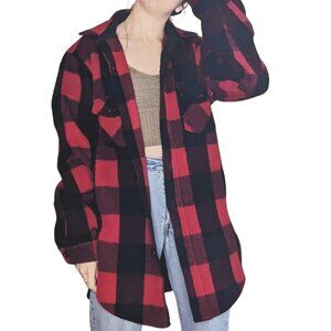 Vintage Woolrich Plaid Wool Jacket